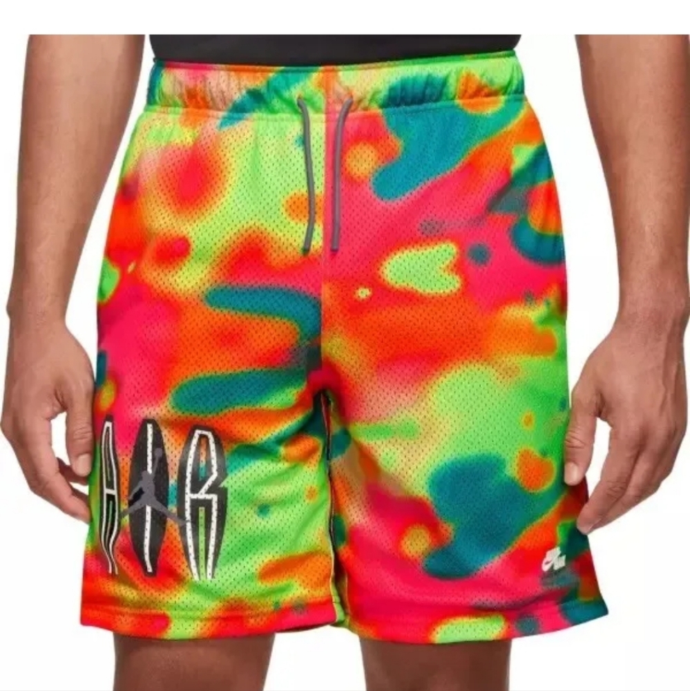 Nike Air Jordan Jumpman Flight MVP Tie Dye Shorts sz 2XL